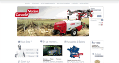 Desktop Screenshot of caruelle-nicolas.com